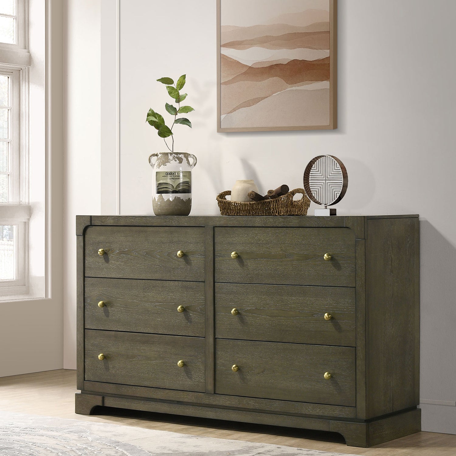 Sundance Dark Cocoa 6-Drawer Dresser