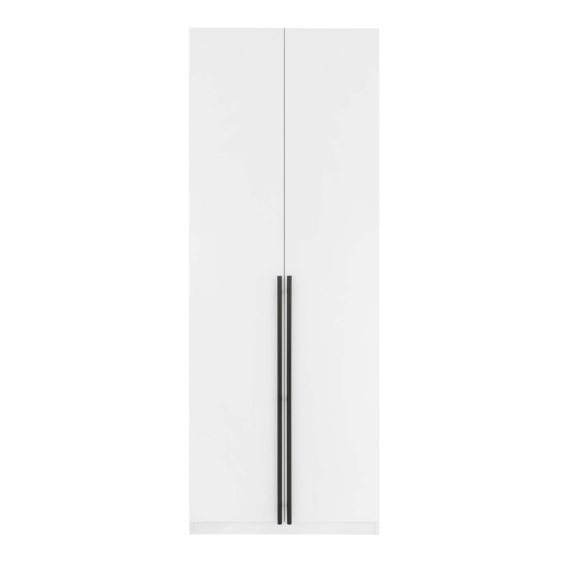 Lee 32' White Wardrobe Closet for Modern Bedroom Storage