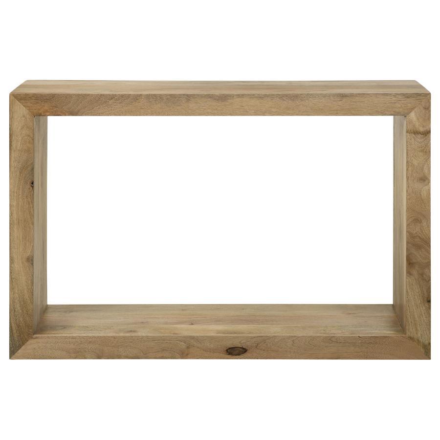 Benton - Rectangular Solid Wood Sofa Table - Natural