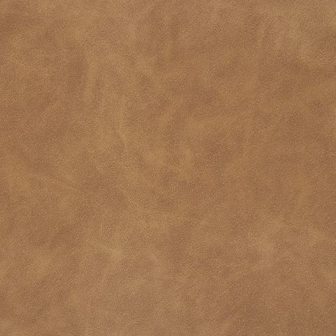 Brown fabric swatch with fine grain texture for an upholstered ottoman cover.