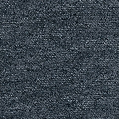 Dark blue upholstery fabric close-up with textured woven pattern