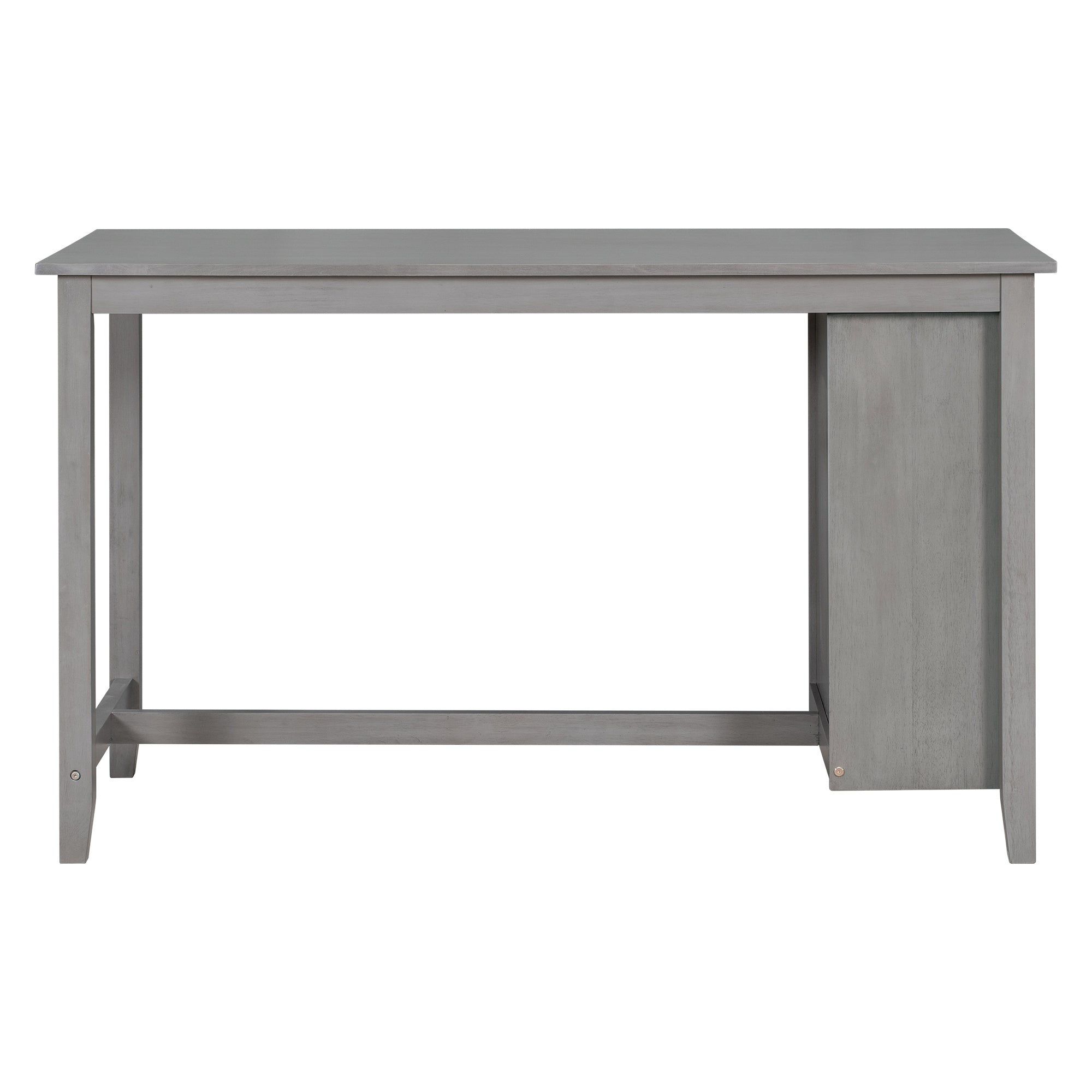 5-Piece Counter Height Dining Set (Gray)