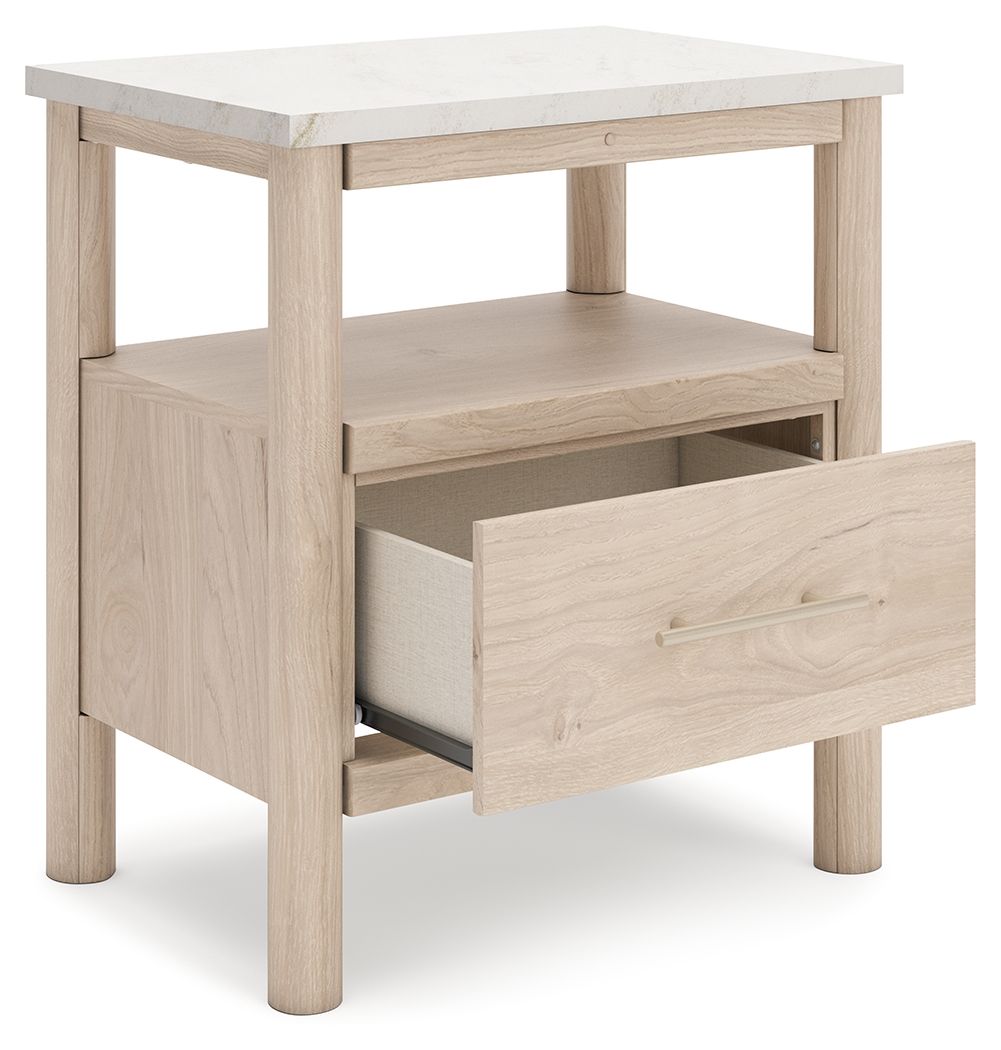 Cadmori - One Drawer Night Stand - Two-Tone