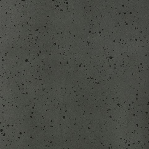 Close-up of dark speckled ceramic glaze with glossy surface