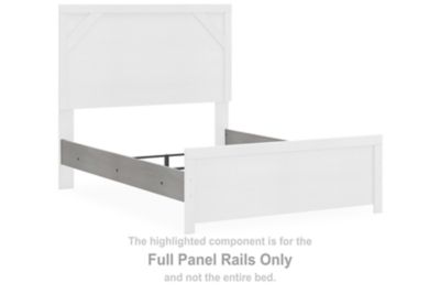 Cottonburg - Light Gray / White - Full Panel Rails