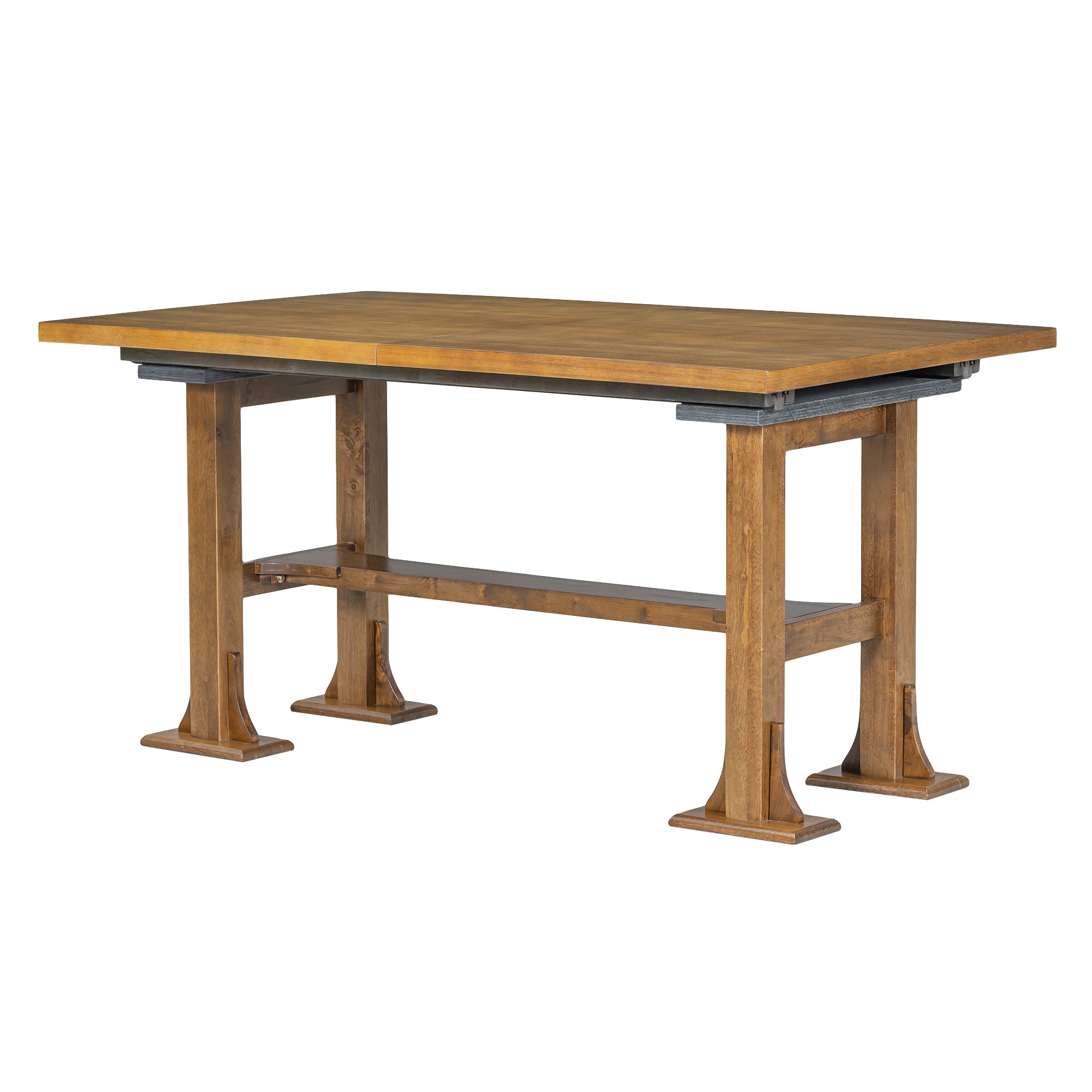 76" Farmhouse Dining Table Set - 6 Piece