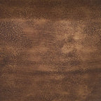 Antique copper metal finish with speckled, mottled texture on lamp base