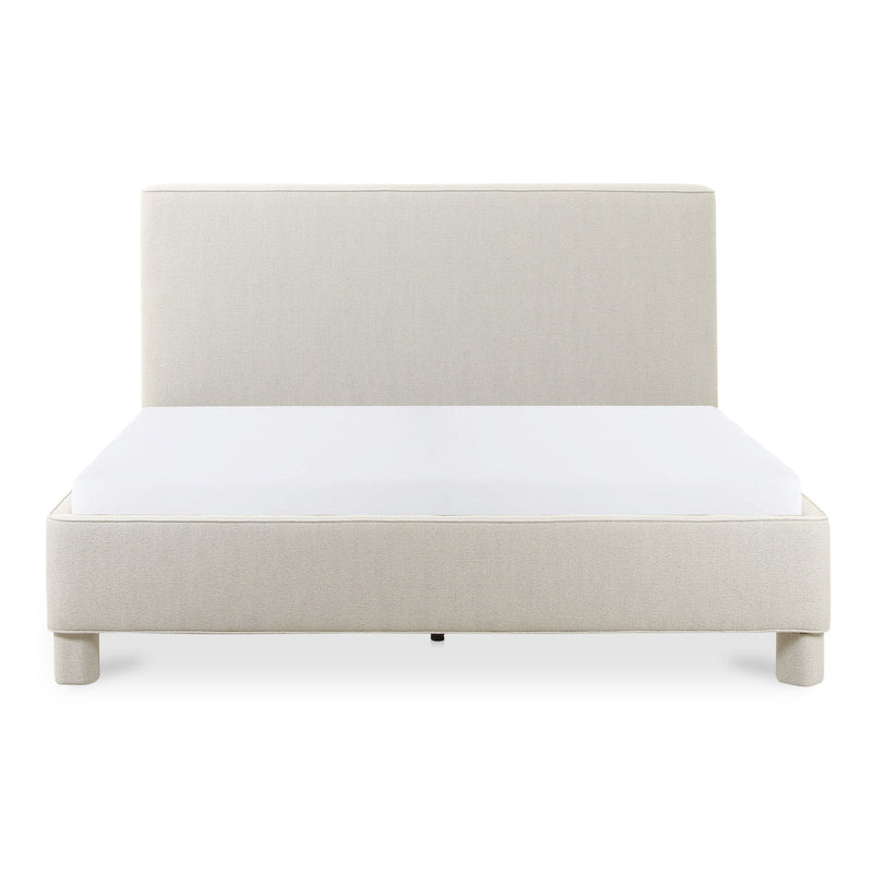 Ichigo - Queen Bed - Light Gray