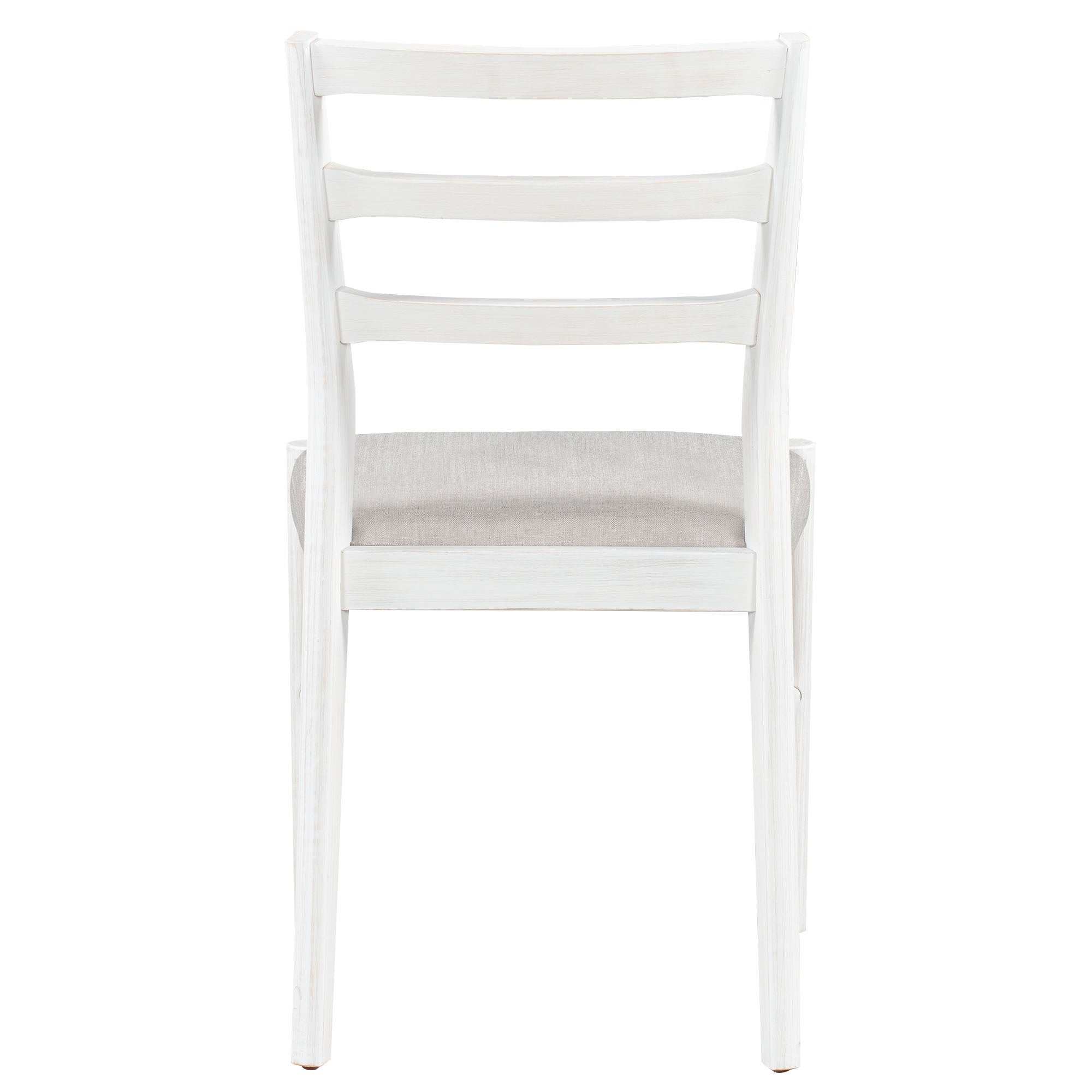 7-Pc. Extendable Dining Table Set w/ Chairs (Brown+White)