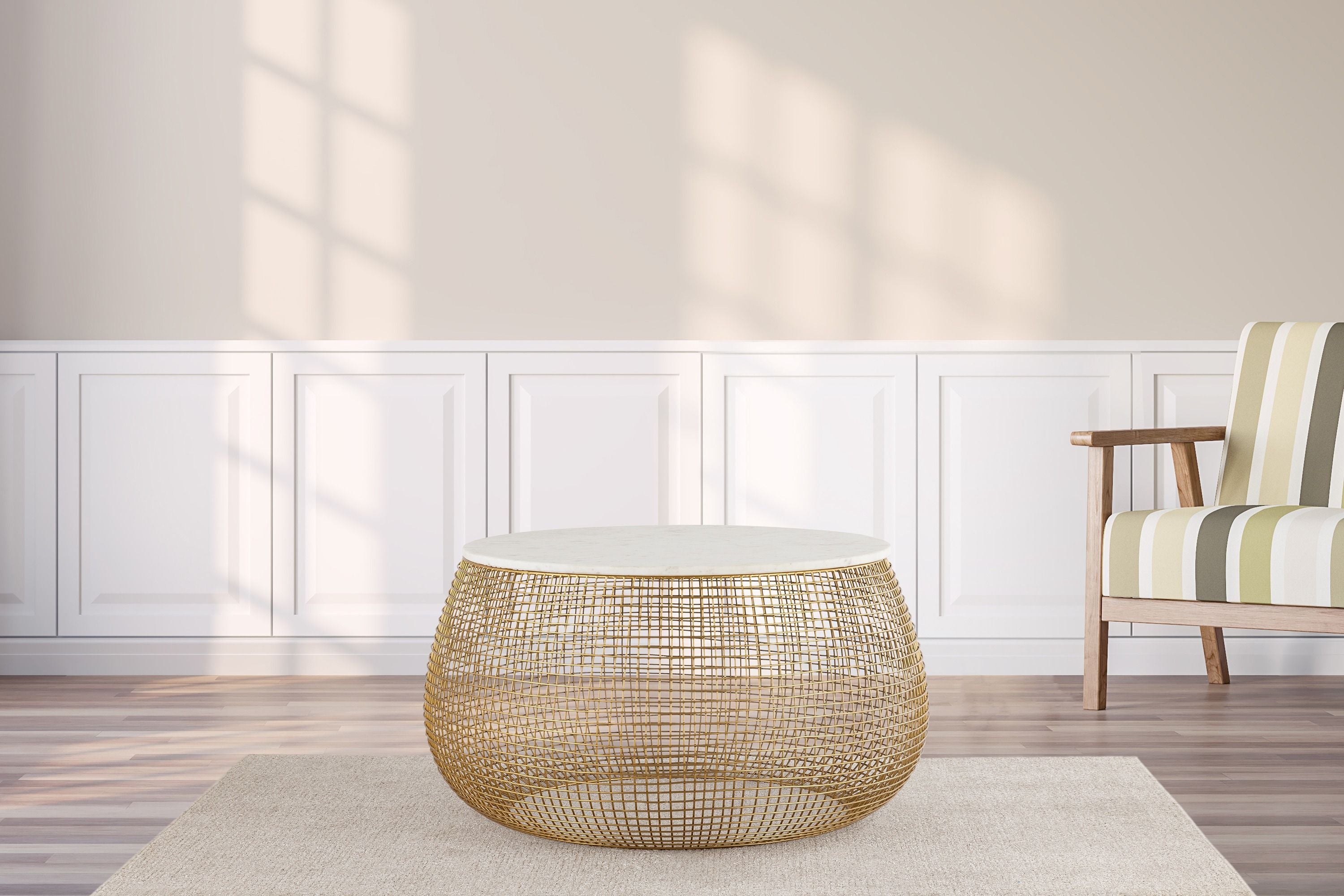 Coffee Table - Gold