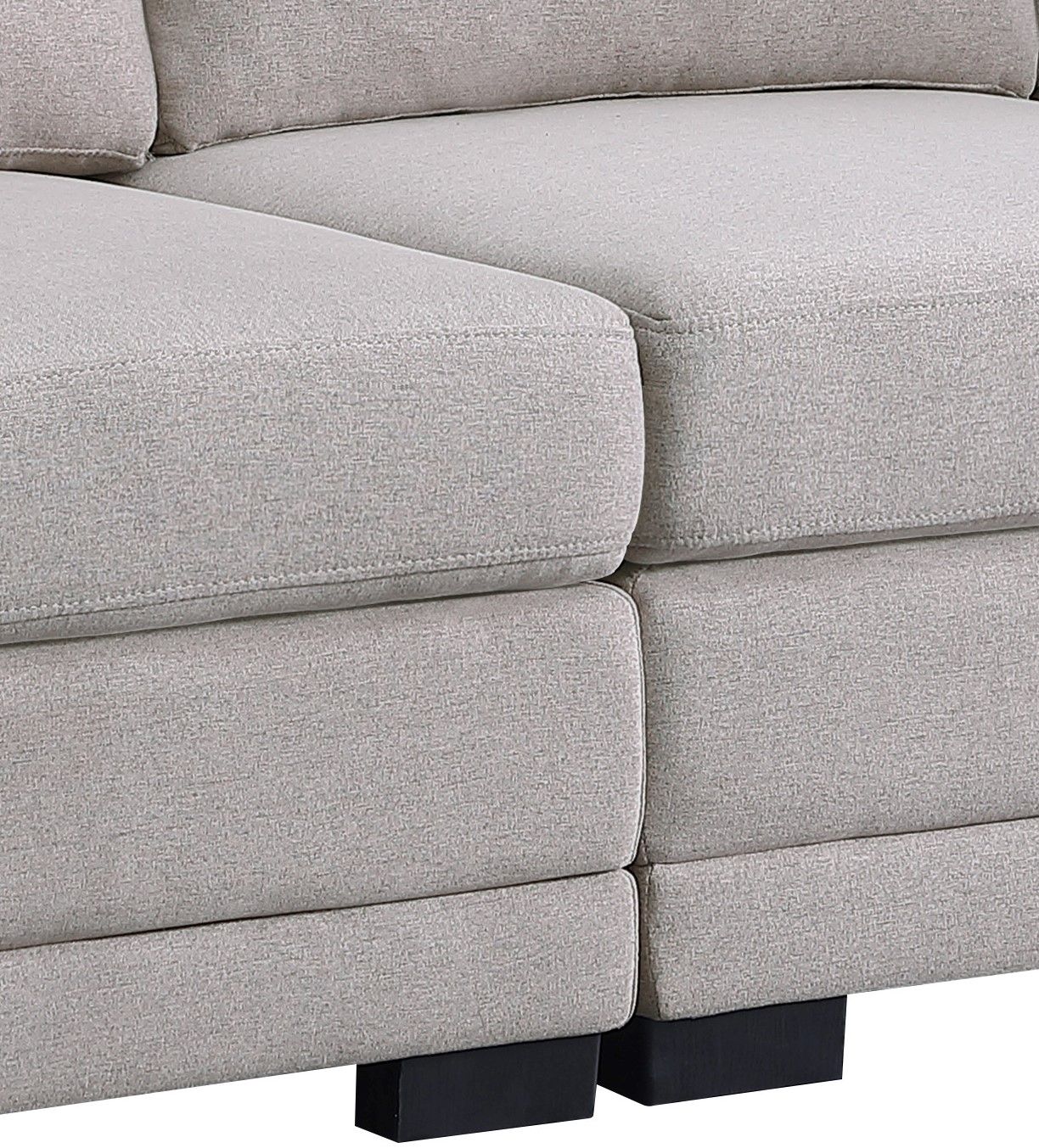 Kristin - Linen Fabric Reversible Sofa