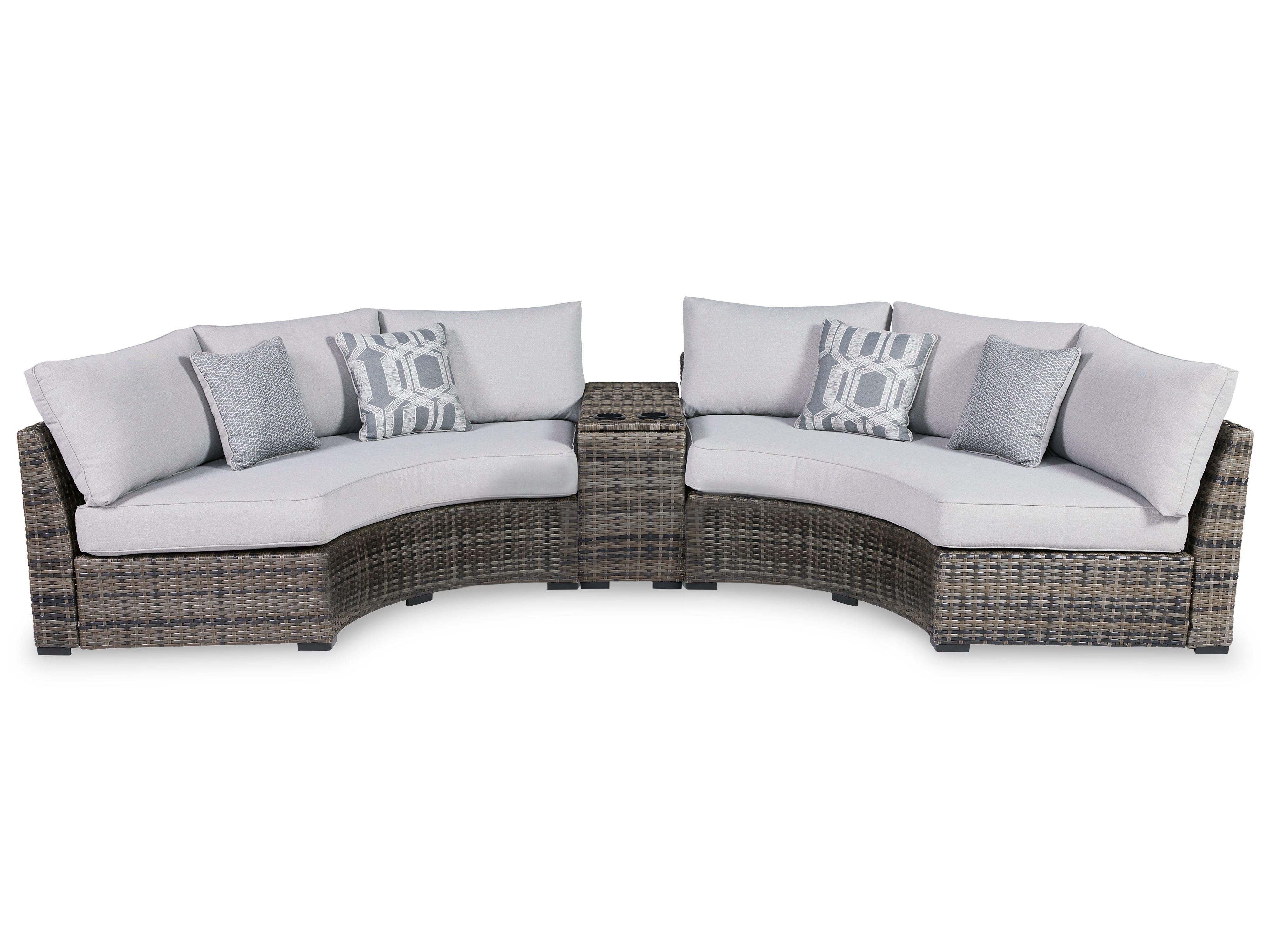 Harbor Court - Outdoor Sectional-Stationary Sectionals-American Furniture Outlet