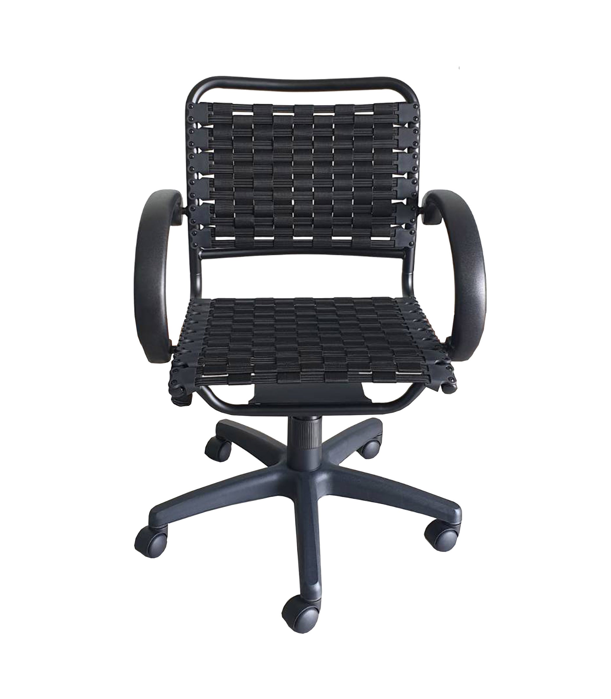 Bungee Arm Office Chair with Black Coating