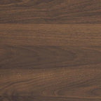 Dark brown wood grain close-up on mirror frame