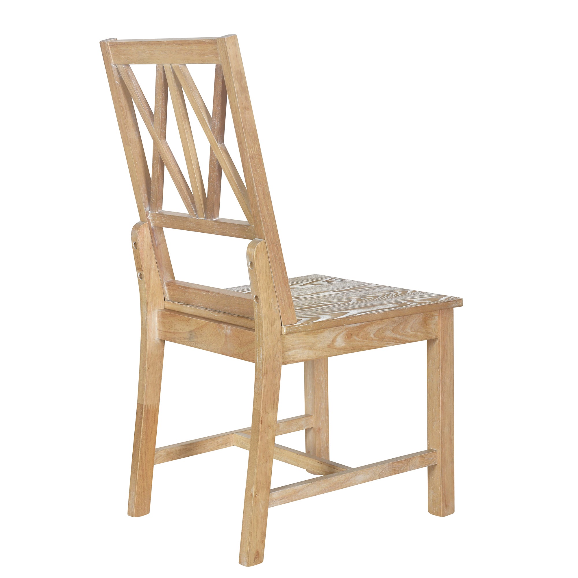 Rustic 5-Piece Round Dining Set