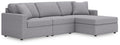 Modmax - L-Shaped Sectional - Granite