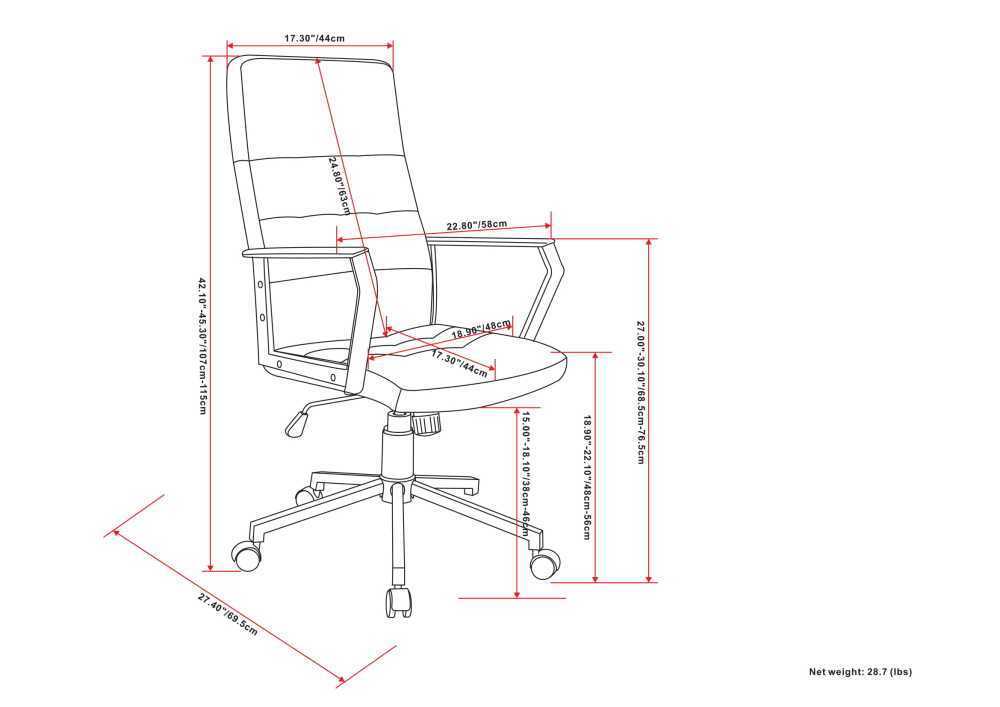 Distressed Blue Swivel Office Chair - Foley