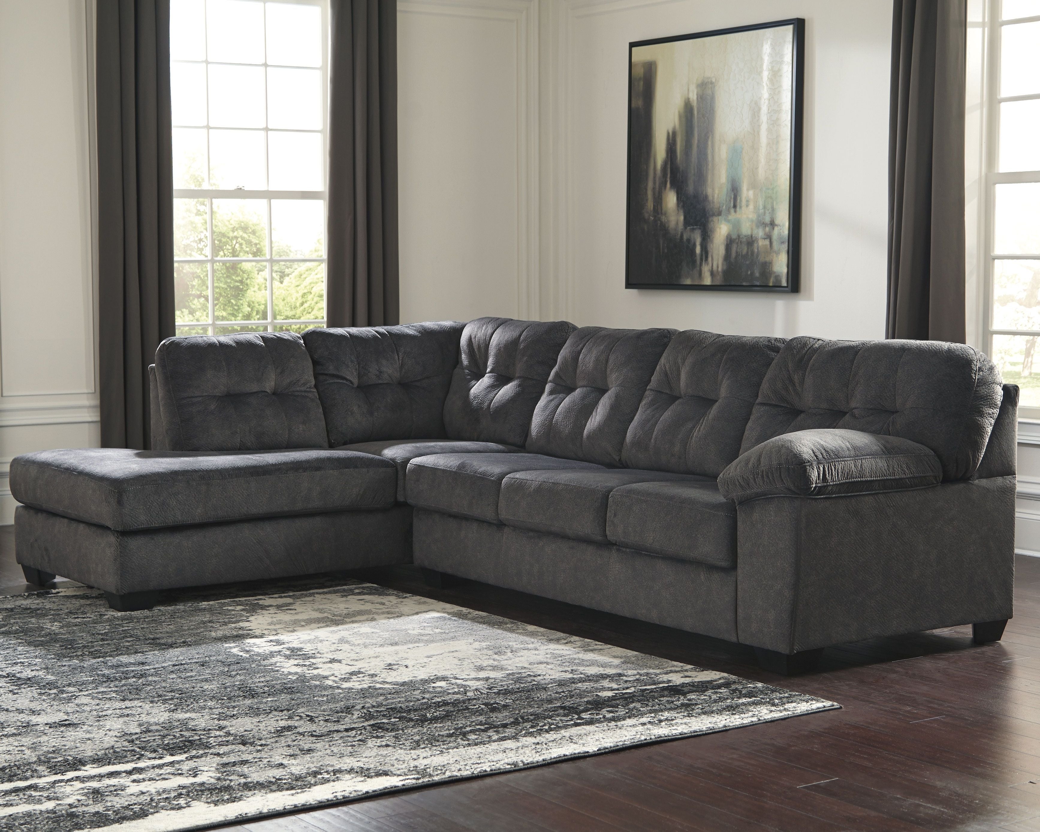 Accrington - Sectional-Stationary Sectionals-American Furniture Outlet