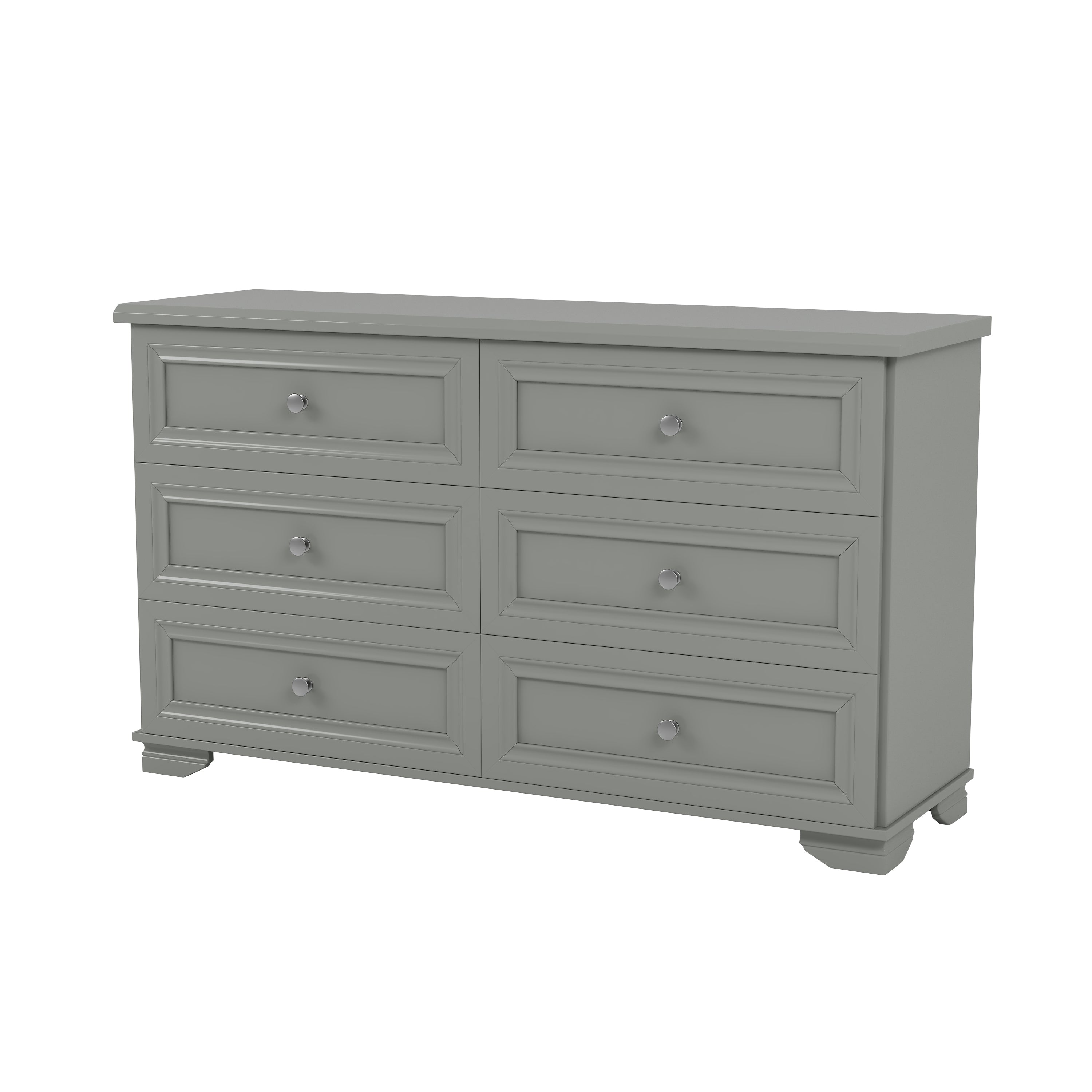 Retro Bedroom Set - Queen Bed, Nightstand, Dresser