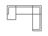 4 Pc. Left Arm Facing Corner Chaise Sectional