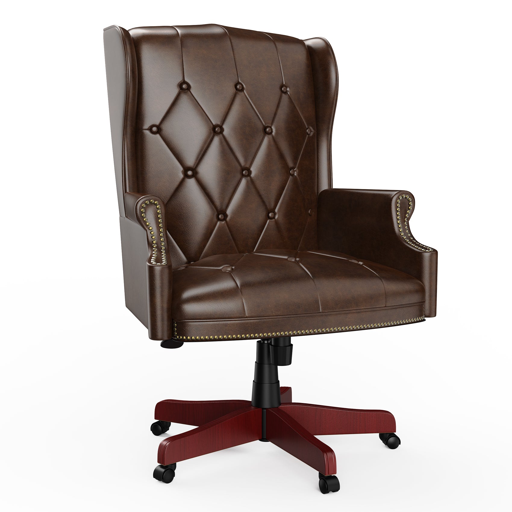 Ergonomic Executive Office Brown Chair - Luxurious Design