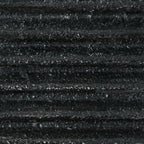 Ribbed black lamp base texture close-up