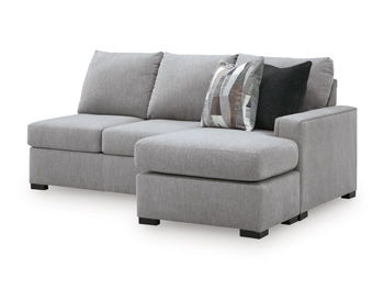Lakepoint - RAF Sofa Chaise - Nickel