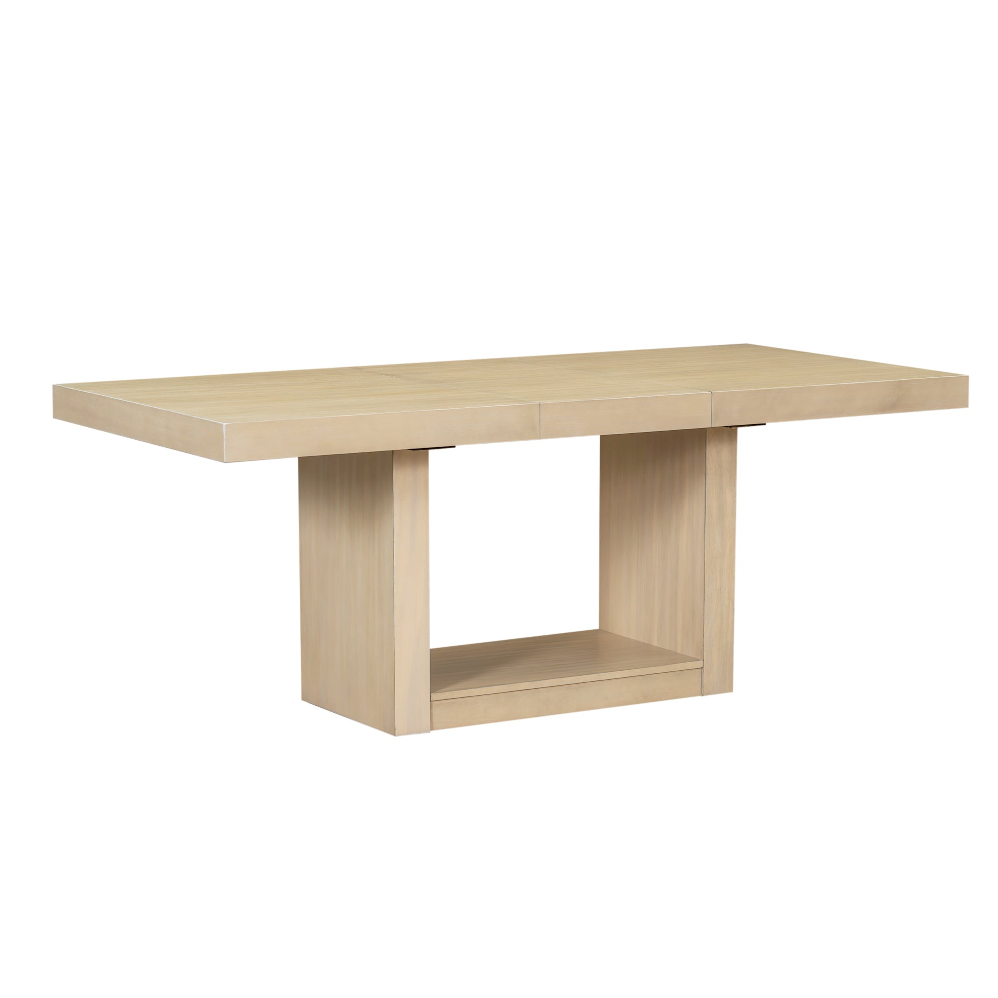78" Extendable Dining Table Set, 6-Piece