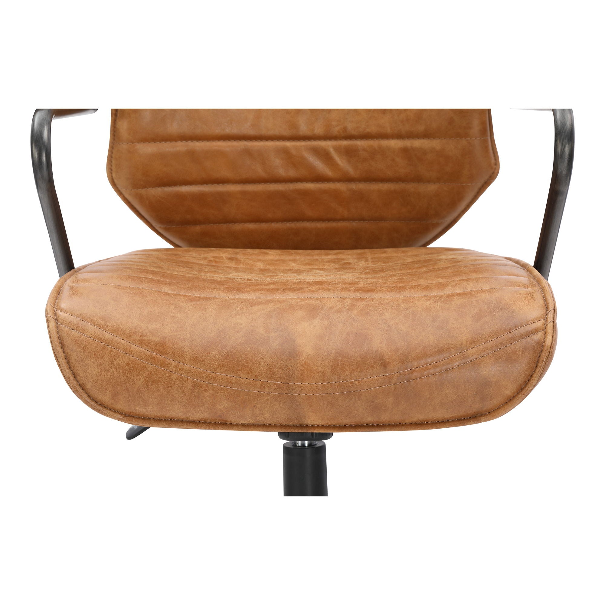 Executive - Swivel Office Chair - Cognac