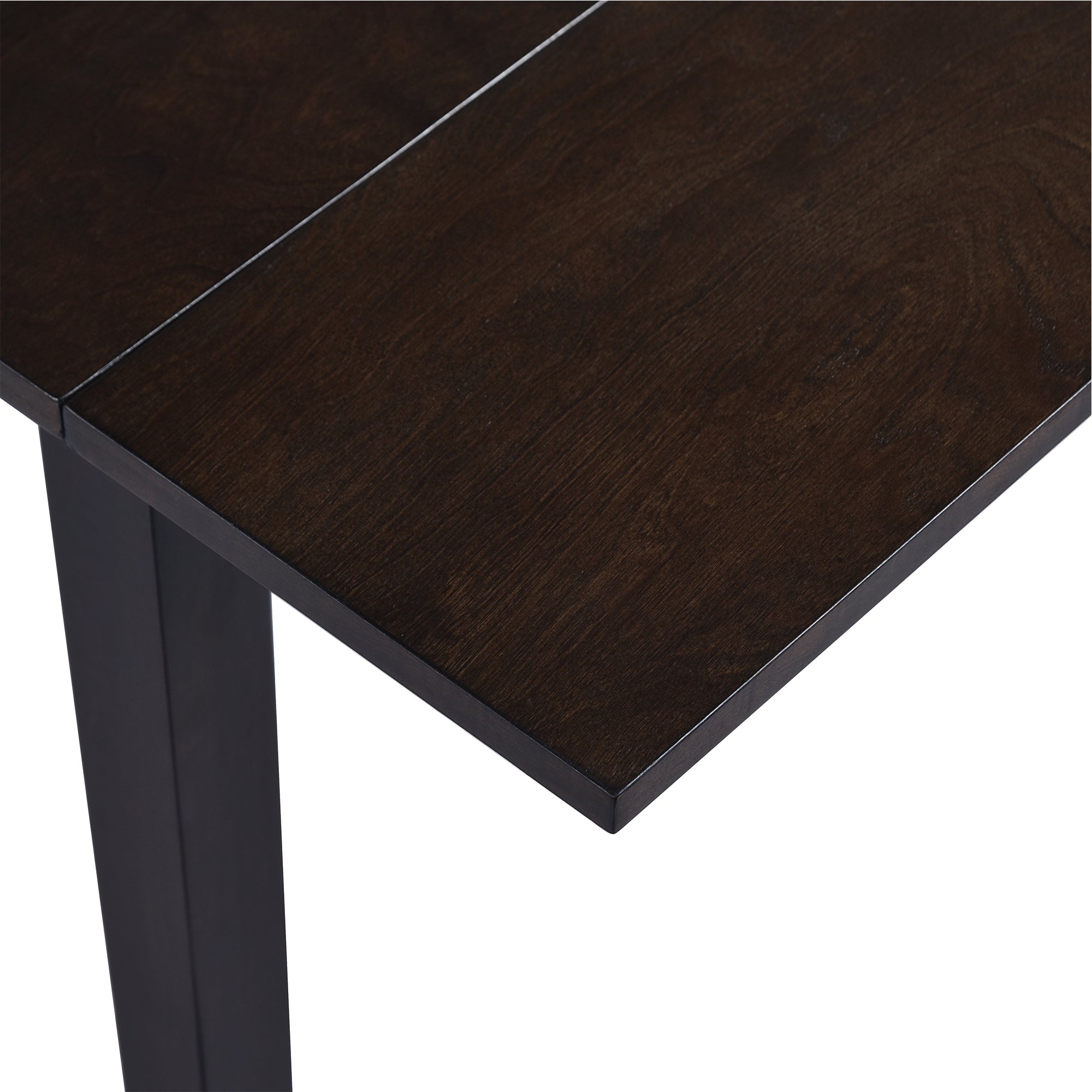 3 Piece Drop Leaf Kitchen Dining Set - Espresso