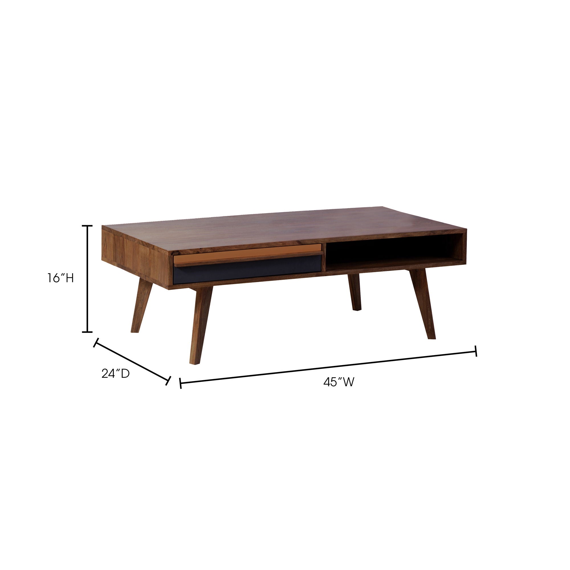 Bliss - Coffee Table - Brown