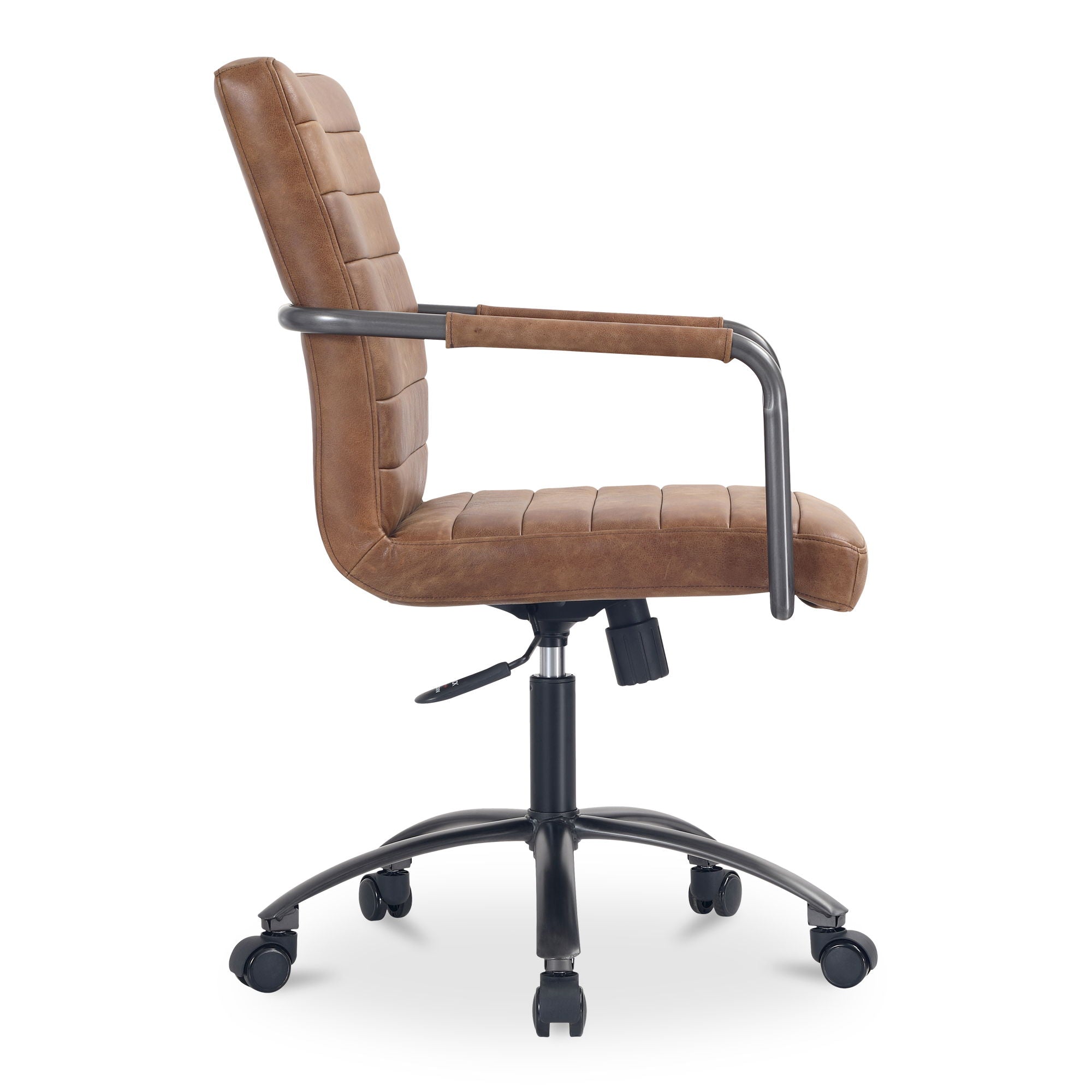 Roy - Office Chair Open Road Leather - Brown