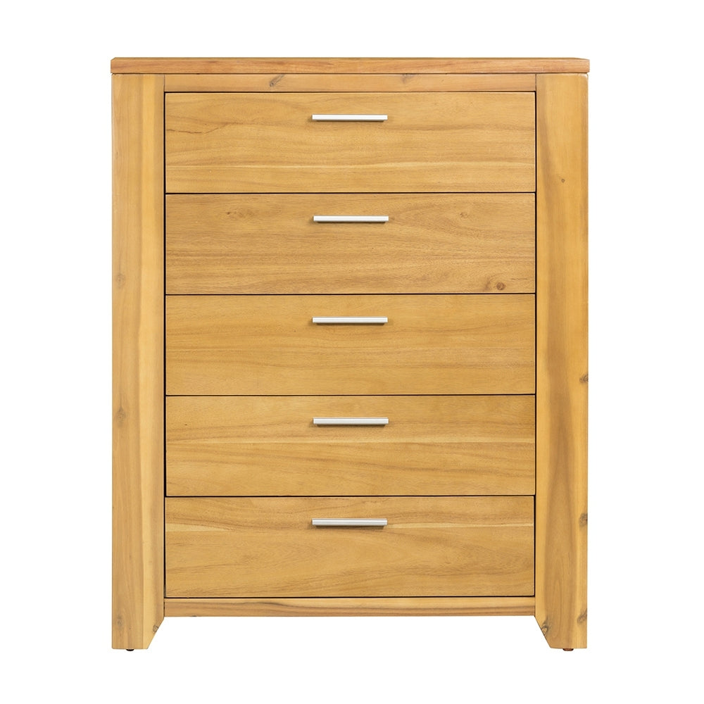 Large 5-Drawer Dresser - Bedroom Storage Furniture