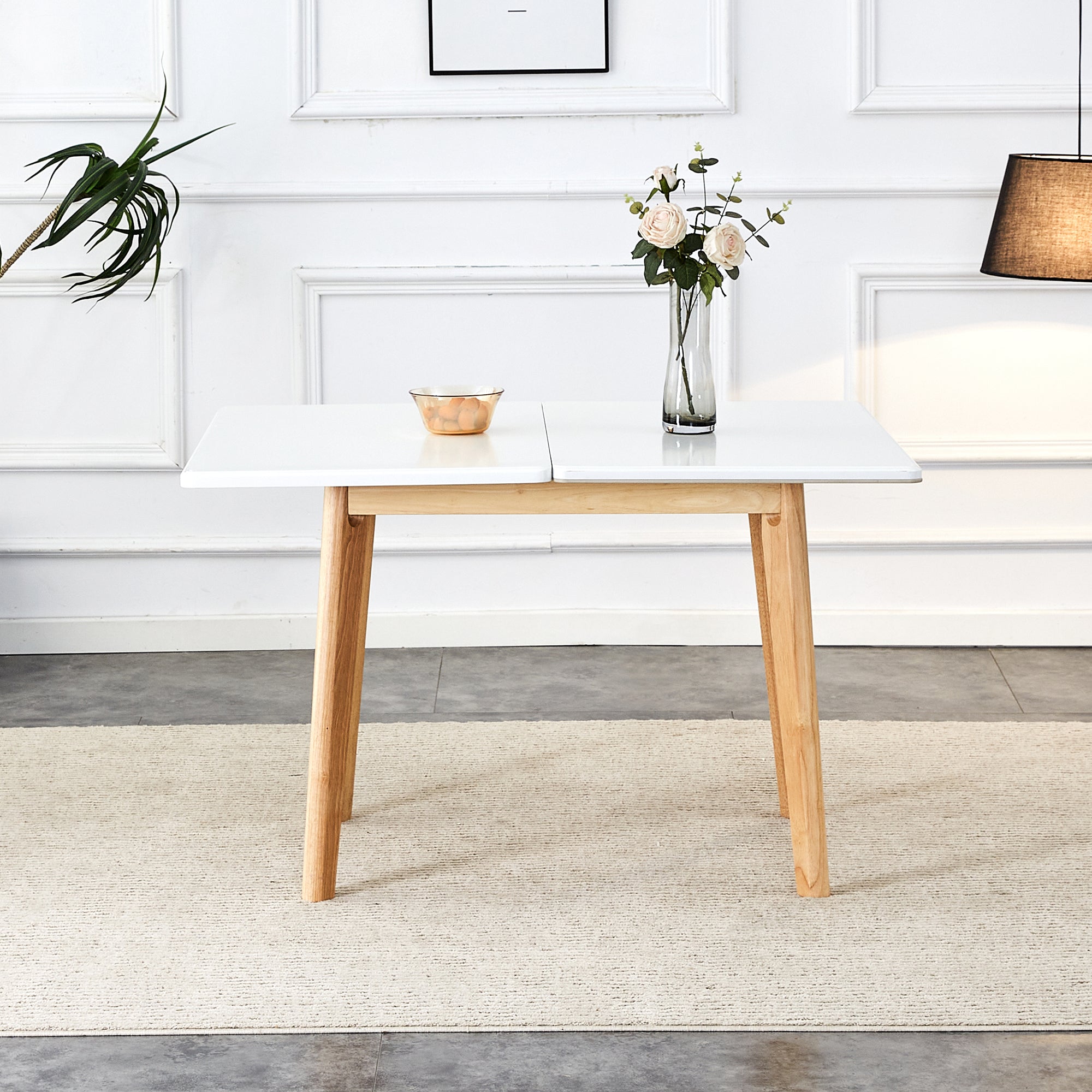 Foldable Sintered Stone Tabletop Computer Desk