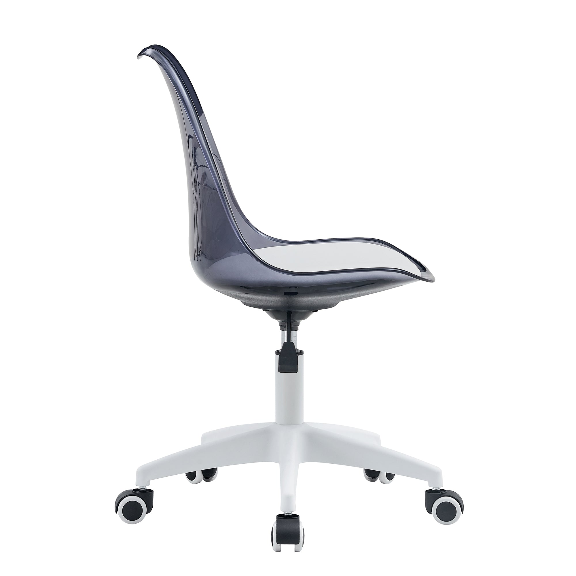 Midnight Blue 360° Swivel Armless Office Chair