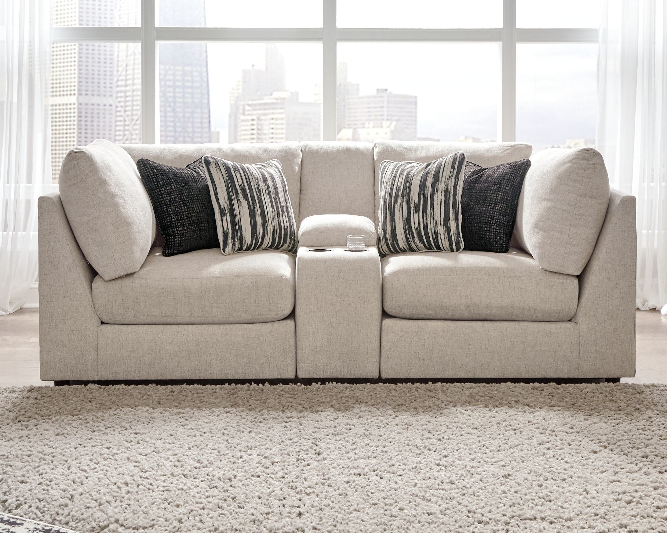 Kellway - Sectional-Stationary Sectionals-American Furniture Outlet