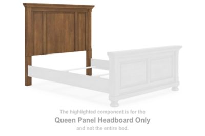 Feddinger - Medium Brown - Queen Panel Headboard