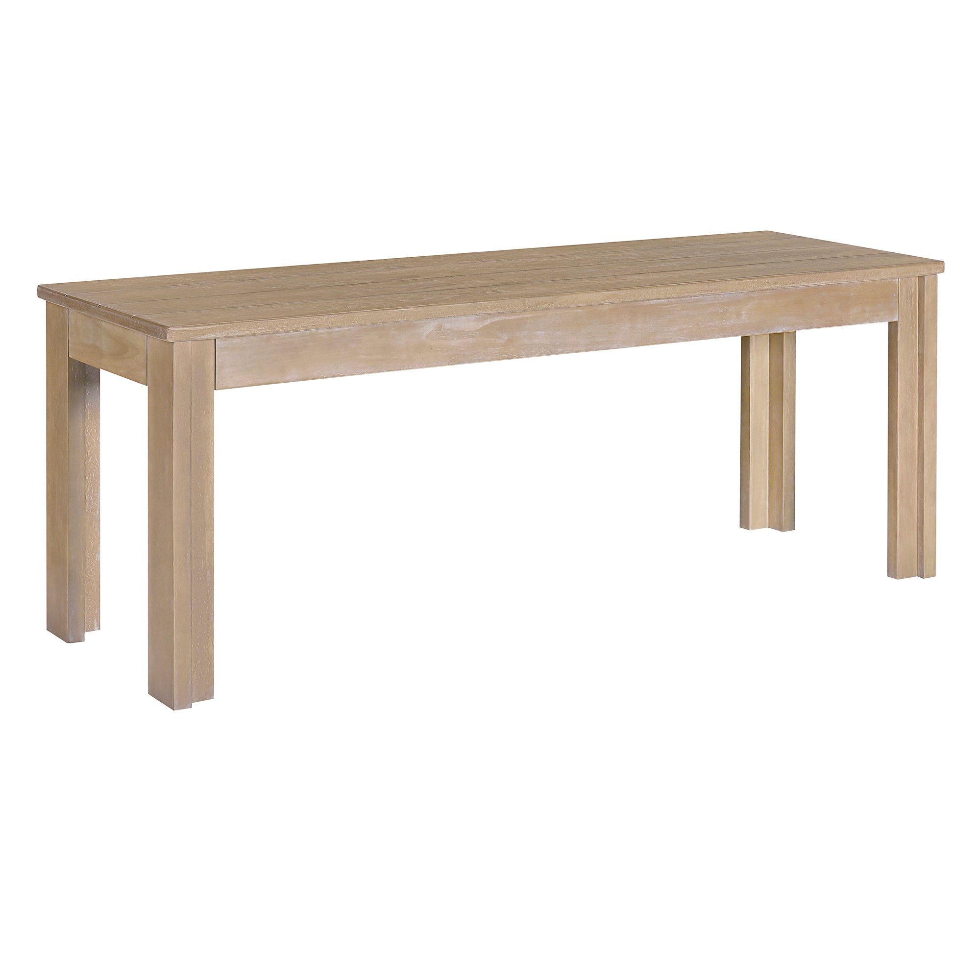 Retro 3-Piece Dining Set (Natural Wood)