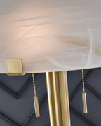 Tobbinsen - Metal Floor Lamp - Brass Finish
