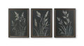 Janisburg - Wall Art Set (Set of 3) - Black / White / Brown