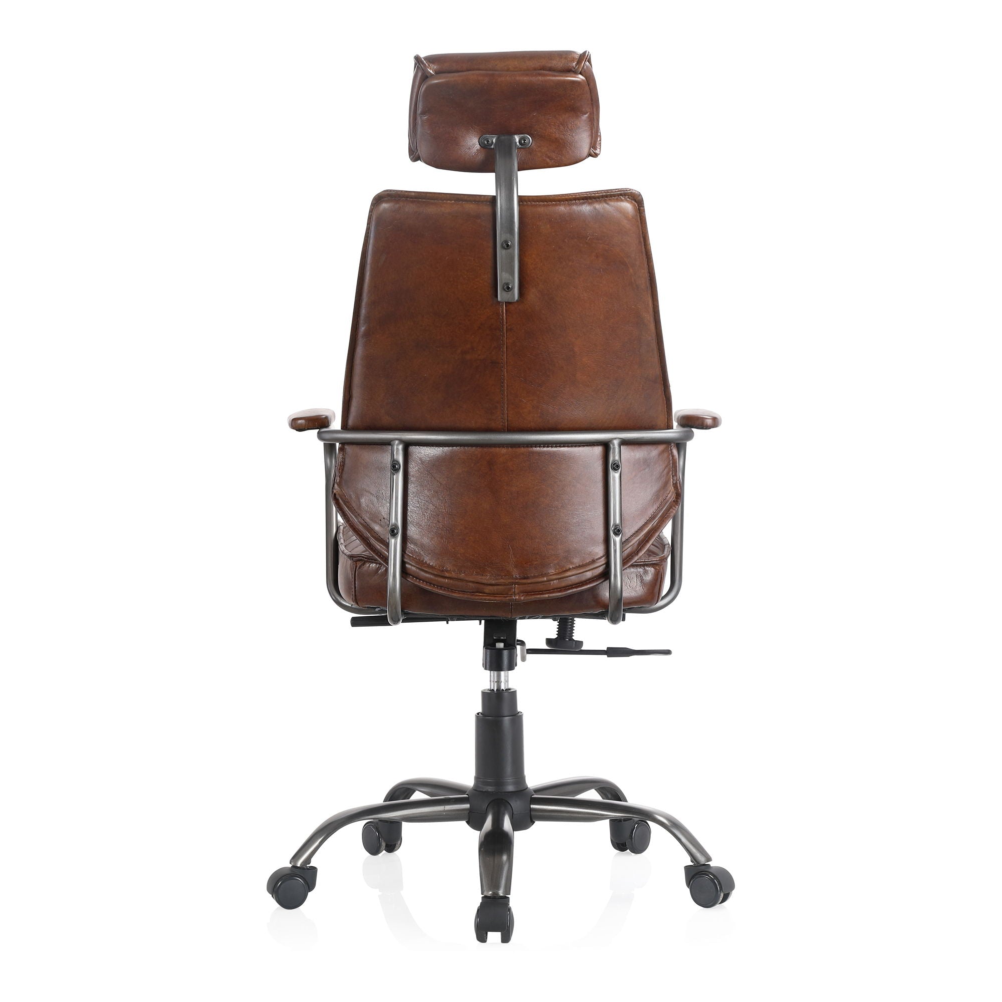 Executive - Office Chair - Dark Brown - Leather