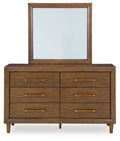 Lyncott - Brown - Dresser And Mirror