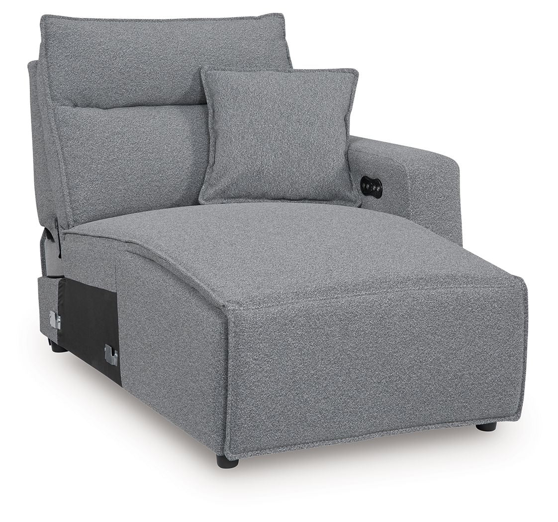 ModMax II - Salt And Pepper - RAF Press Back Power Chaise