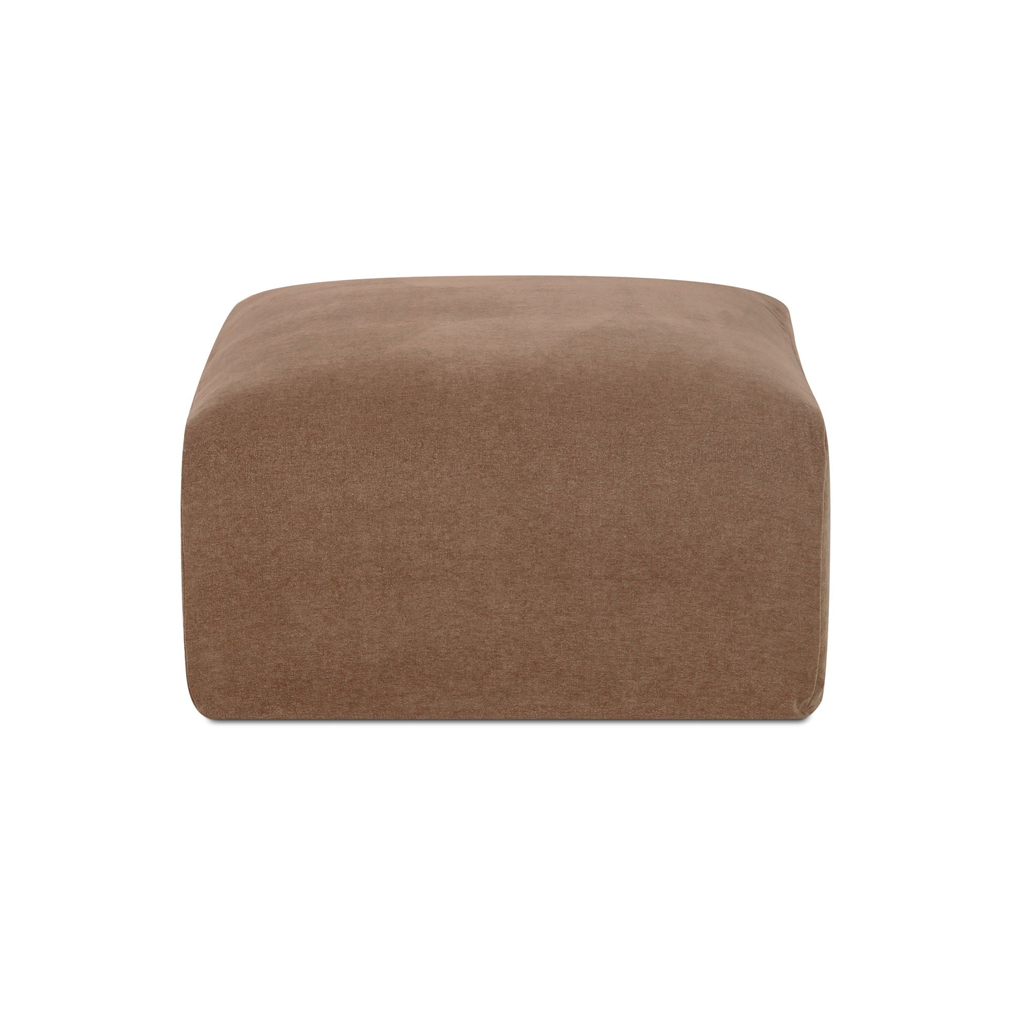 Isla - Accent Ottoman - Light Brown