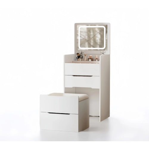 48cm 3-in-1 Vanity Desk | Makeup Vanity Set | Xmas Gift-American Furniture Outlet