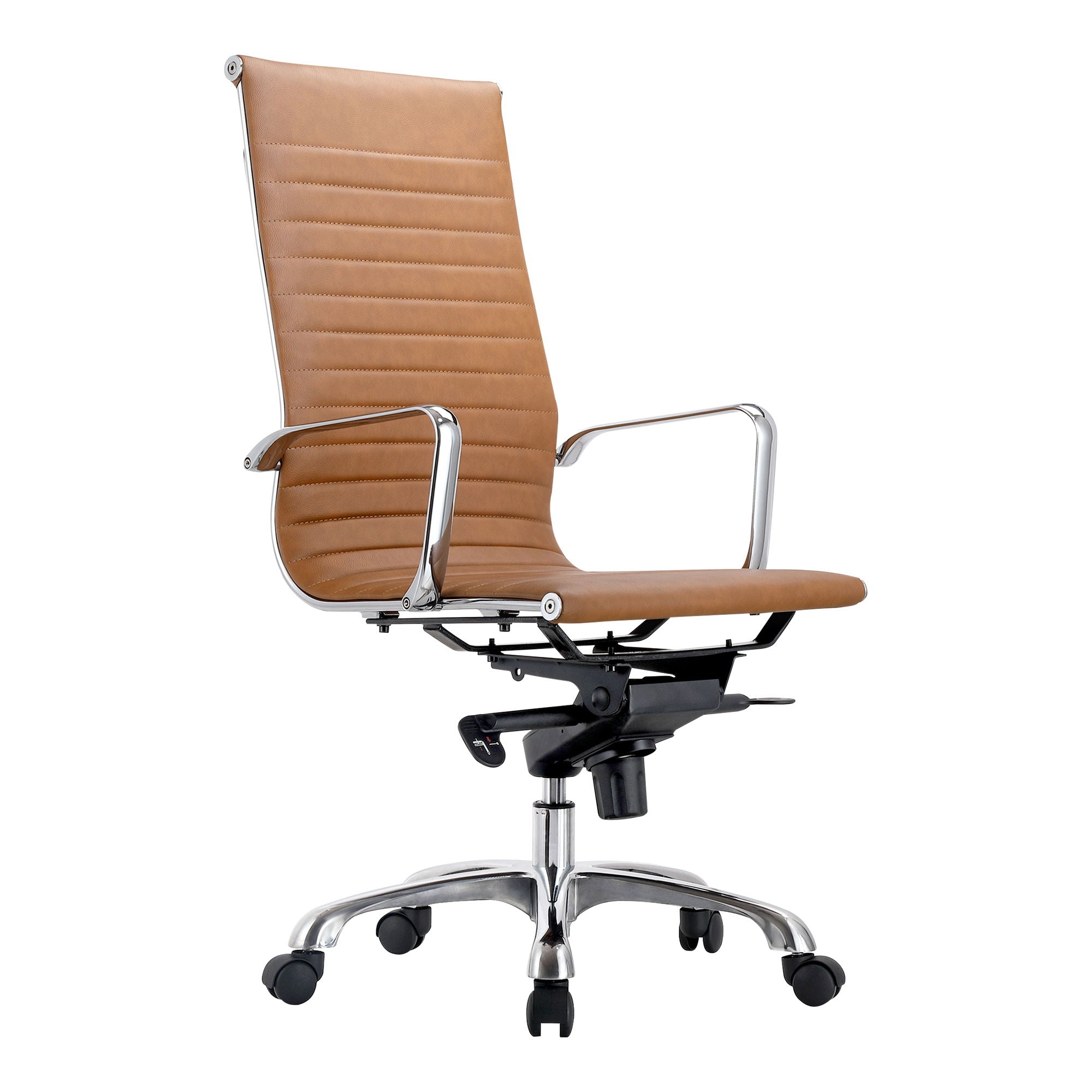 Studio - Swivel Office Chair High Back - Tan