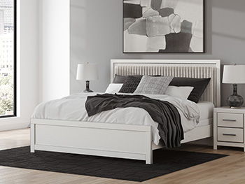 Zuraleus - King Panel Rails - White