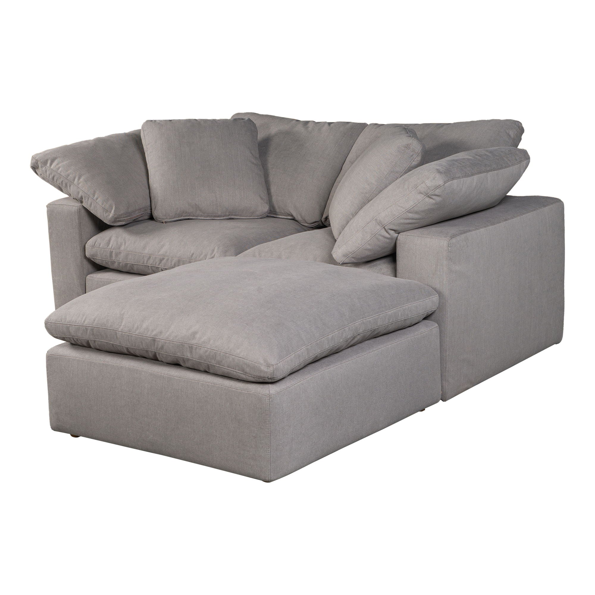 Terra Condo Modular Sectional Gray - Relax, Stain-Resistant