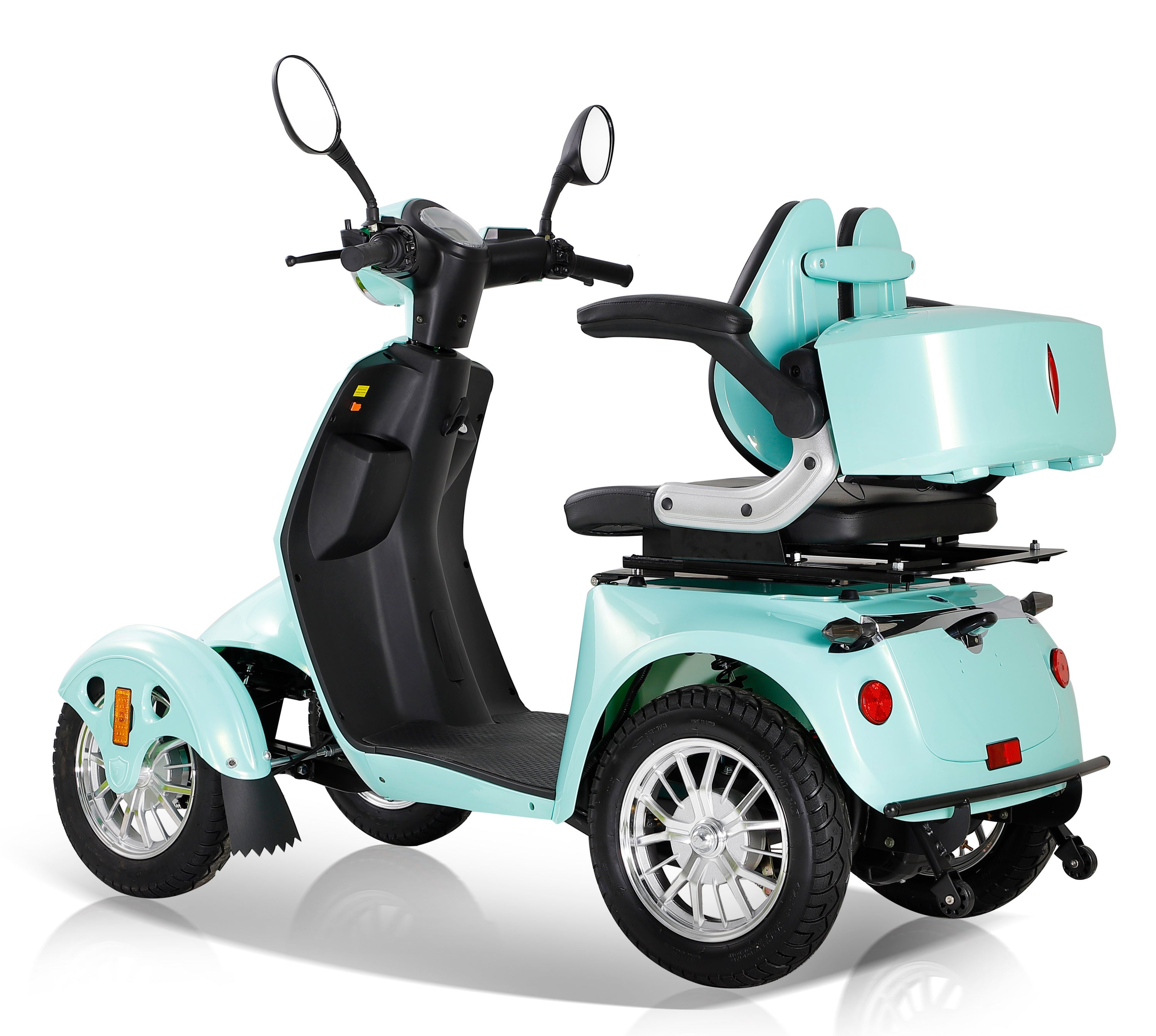 ⚡ Fast Red 800W 4-Wheel Mobility Scooter ⚡