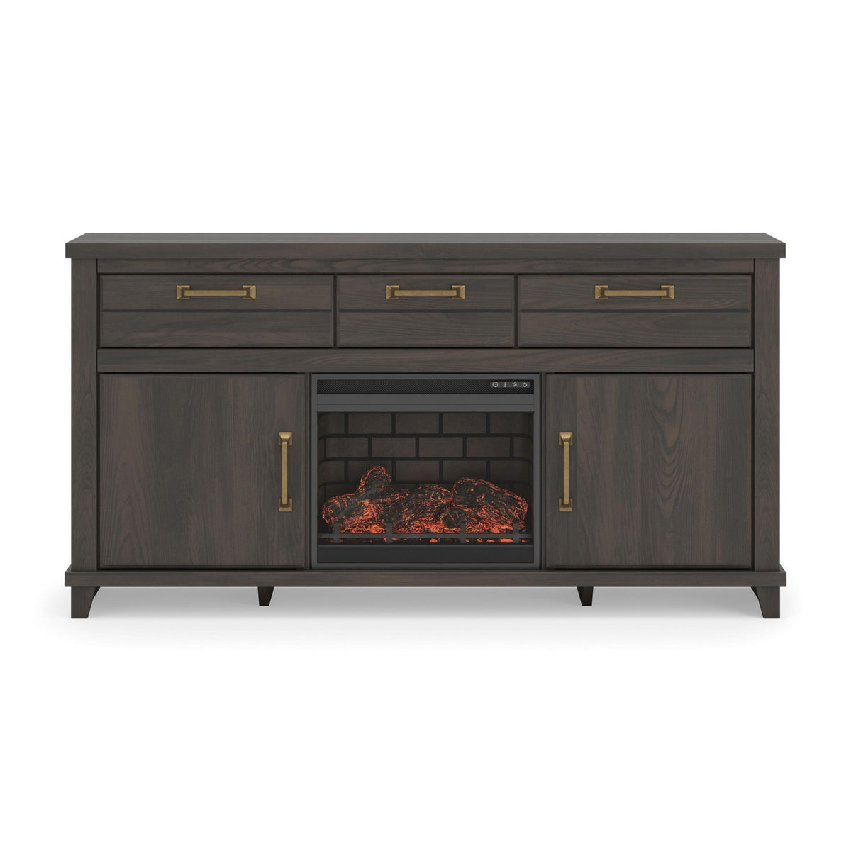 Brazen Valley - TV Stand With Fireplace Option